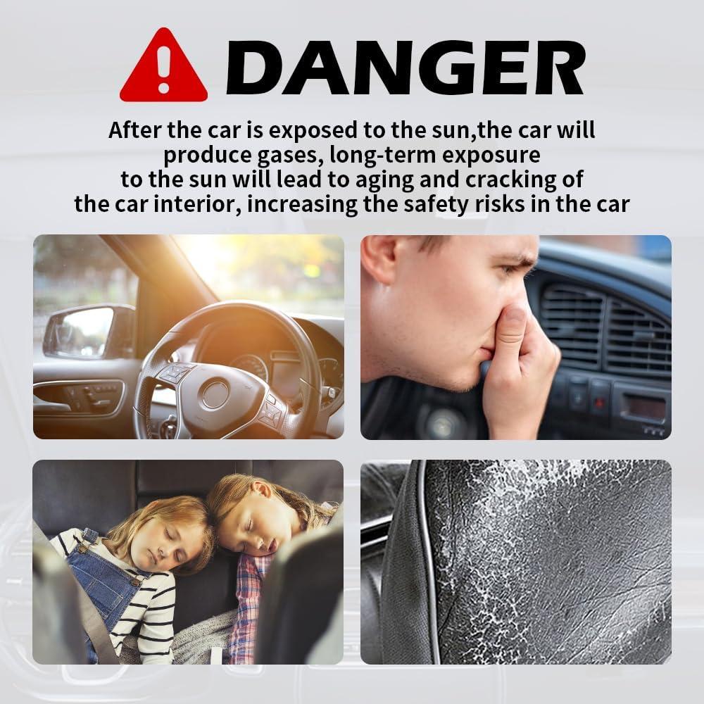 Protector Solar Parabrisas Coche YGDMD Tamaño M 140x70 cm