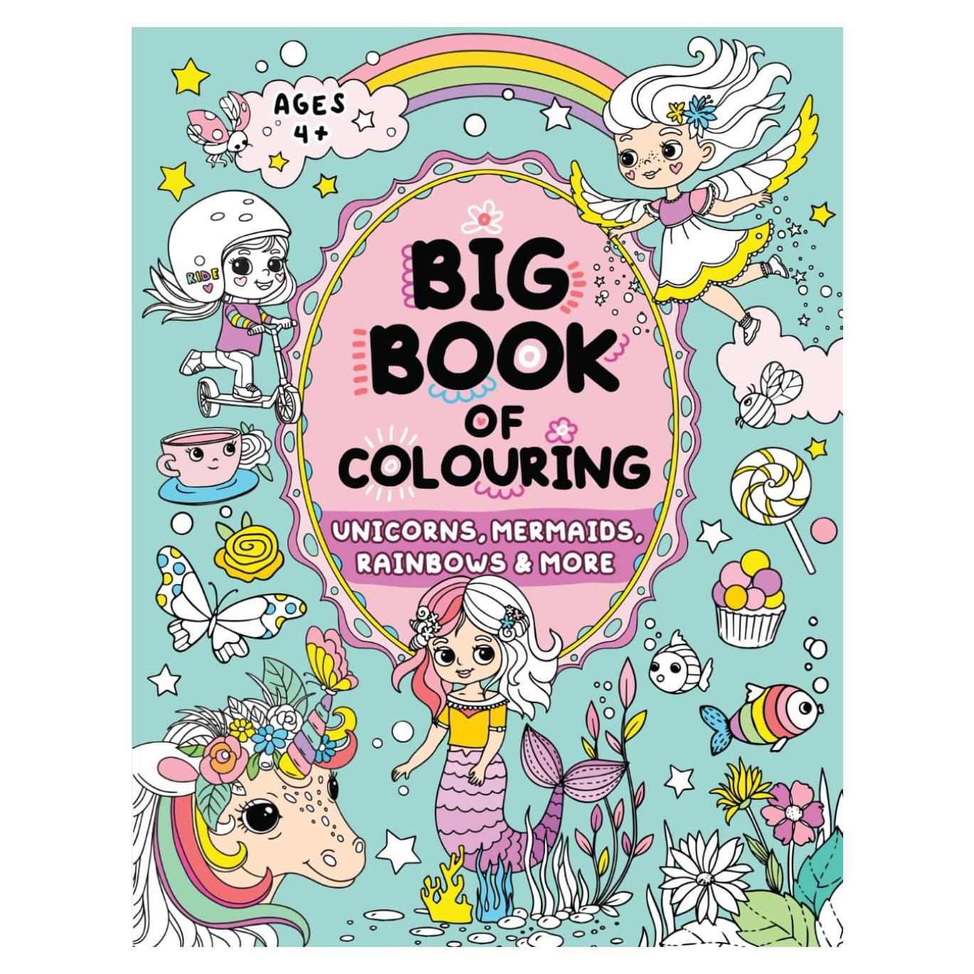 Big Book of Colouring for Girls: Children Ages 4+ (Big Books of Colouring (Ages 4+))