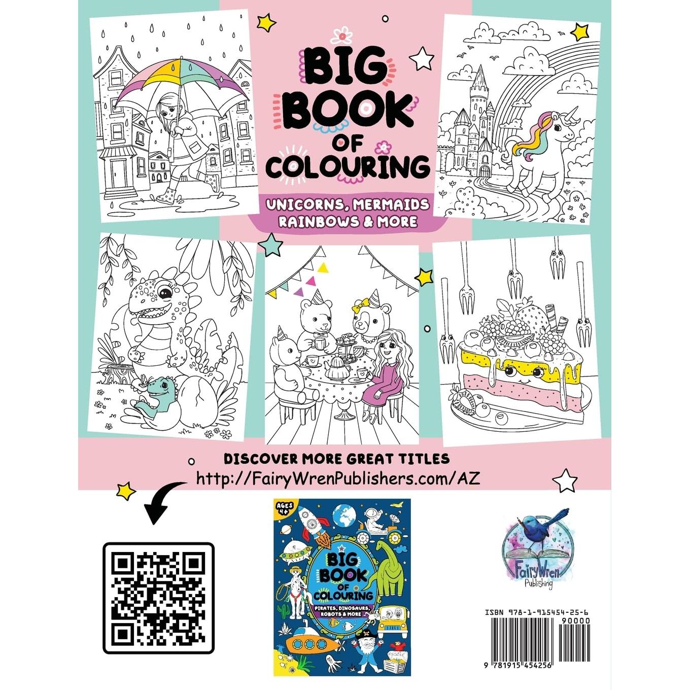 Big Book of Colouring for Girls: Children Ages 4+ (Big Books of Colouring (Ages 4+))