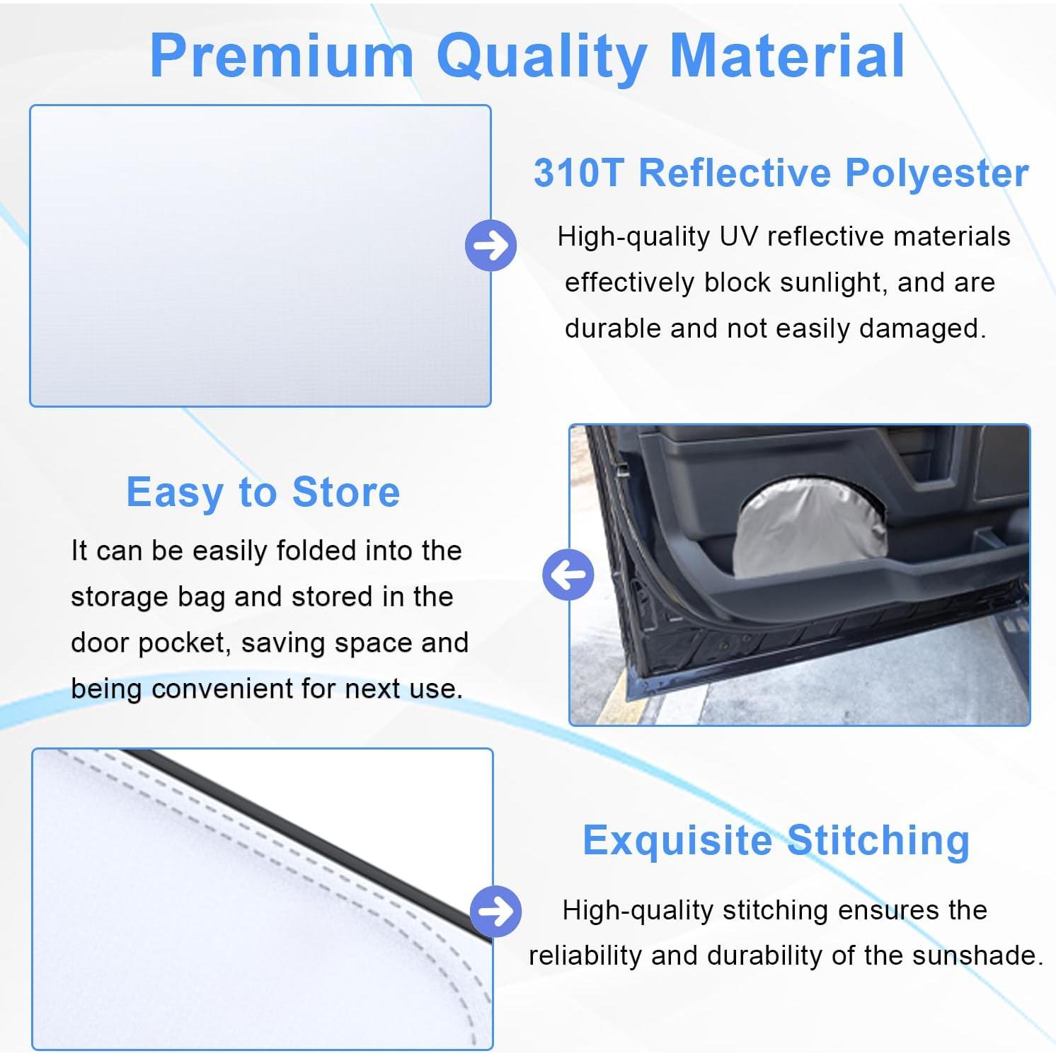 Protector Solar Parabrisas PIMCAR para Chevy Silverado 2023-2025