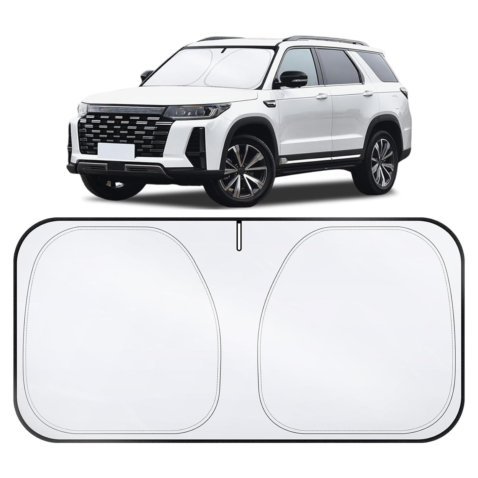 Protector Solar para Parabrisas LivTee 162.56x85.09cm Doble Capa