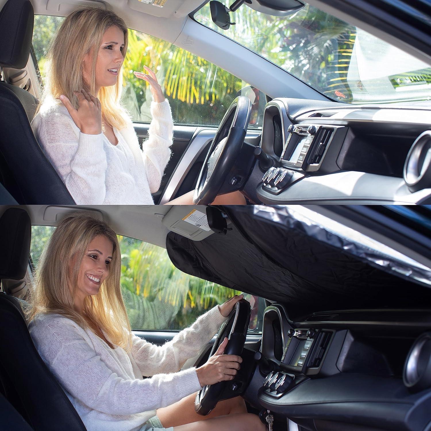 Parasoles Plegables A1 Shades D3 para Parabrisas de Coche