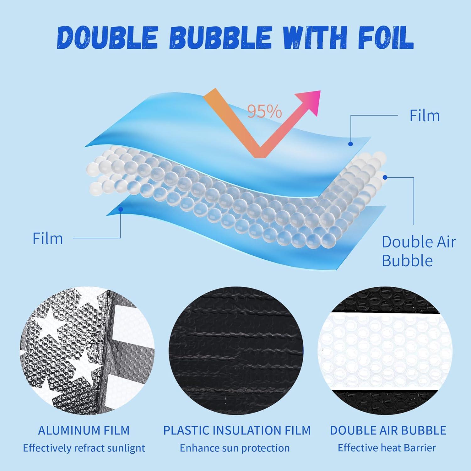 Protector Solar Parabrisas LITIVY para Ford F-150/F-250/F-350 76.2x157.5cm