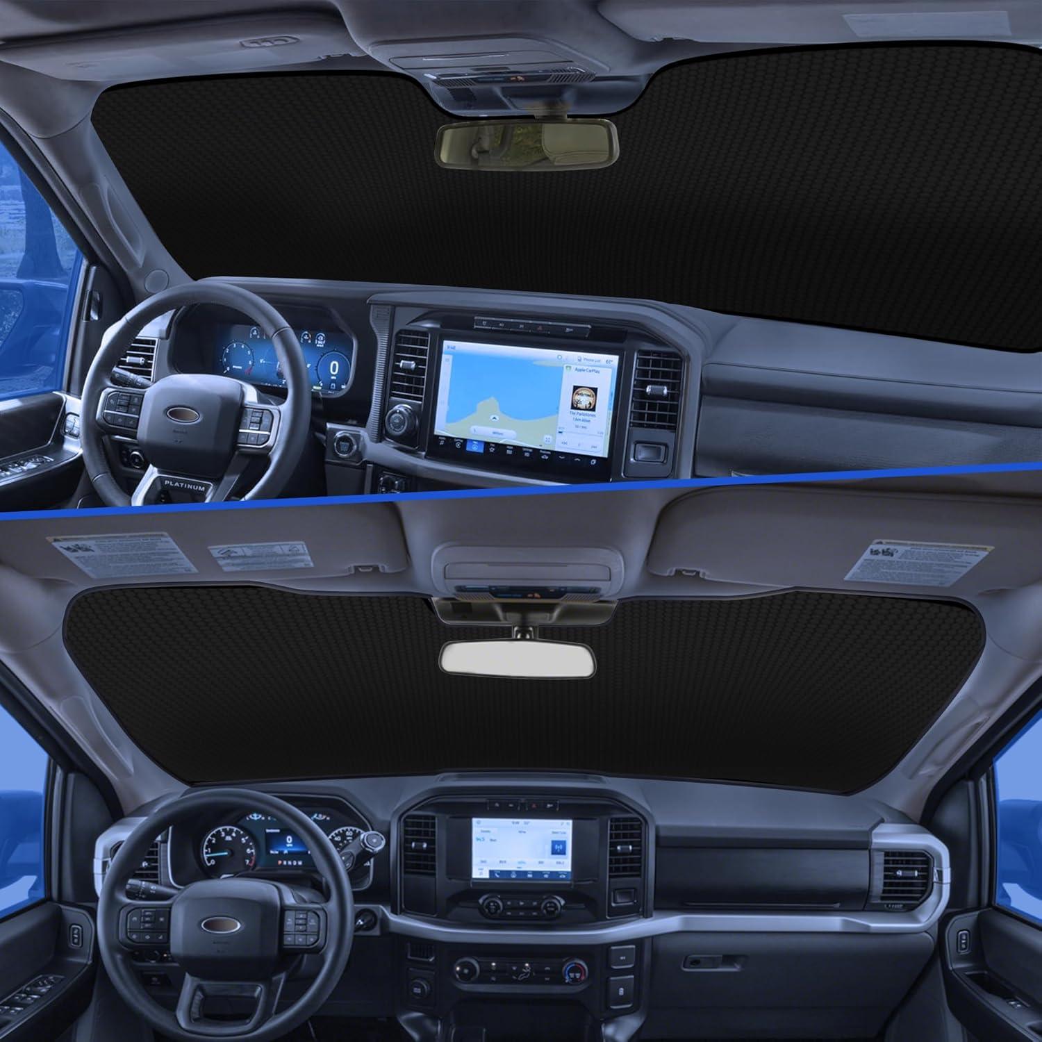 Protector Solar Parabrisas LITIVY para Ford F-150/F-250/F-350 76.2x157.5cm