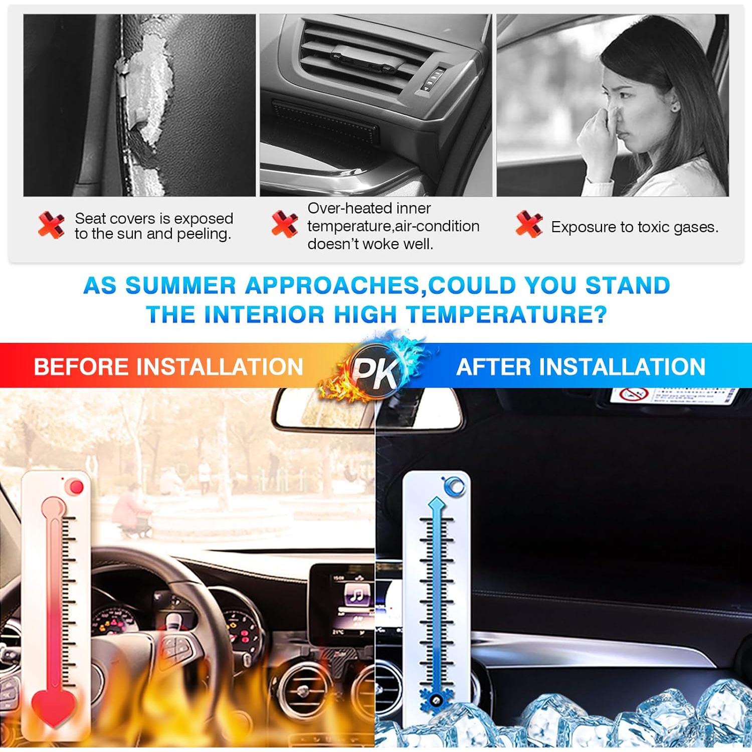 Protector Solar KUST para Parabrisas Hyundai Venue 2020-2025