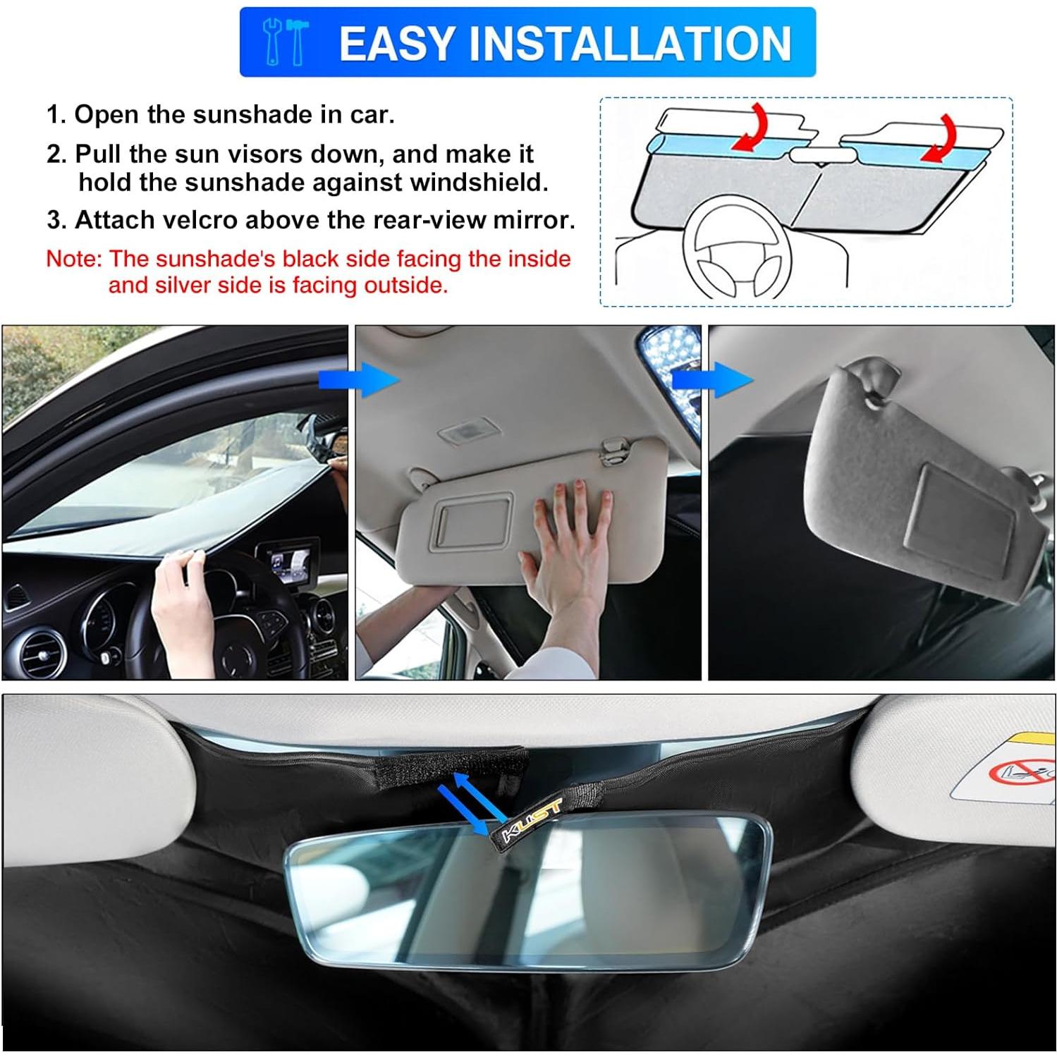 Protector Solar KUST para Parabrisas Hyundai Venue 2020-2025