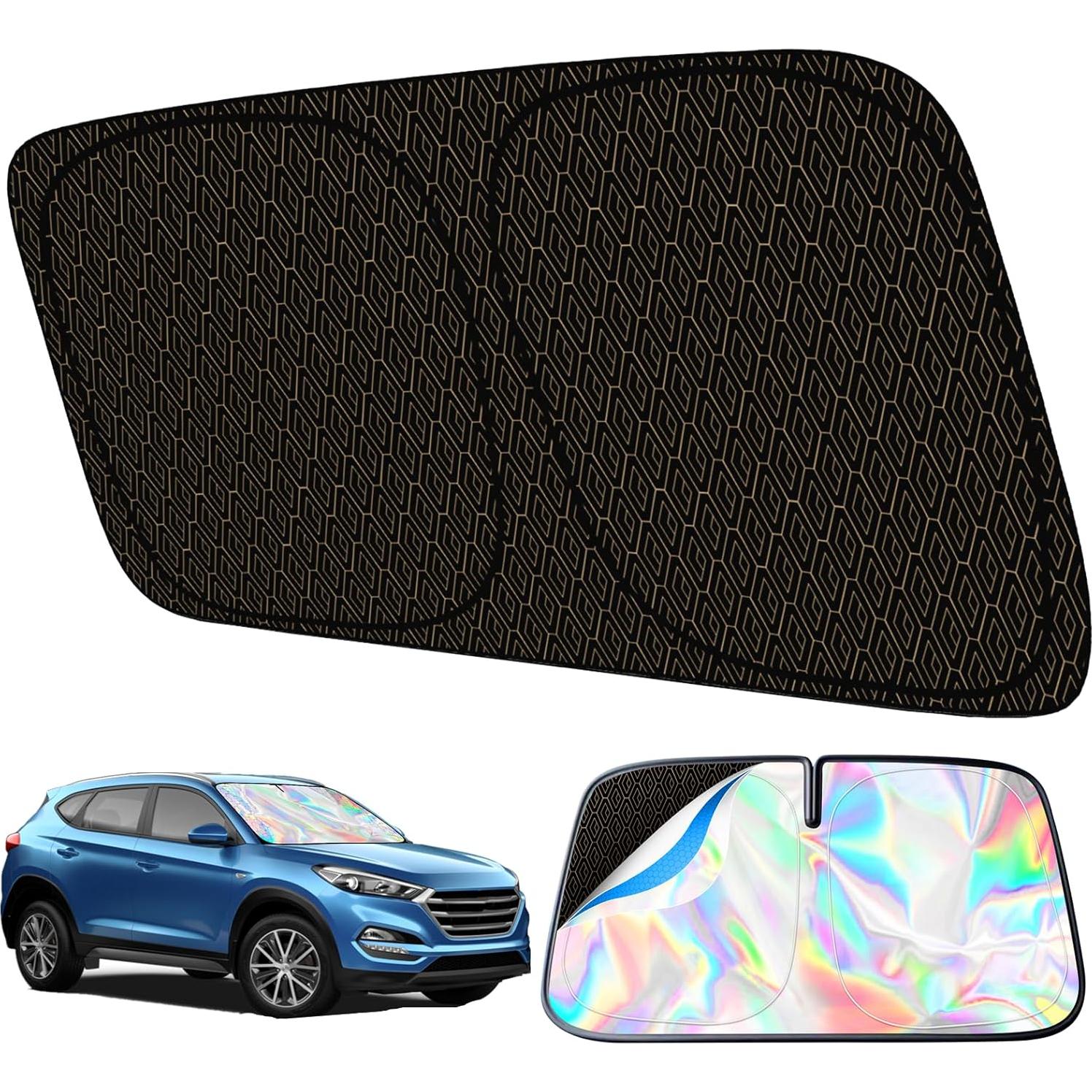 Protector Solar Parabrisas GWUSKDT Iridiscente Ajuste Universal M