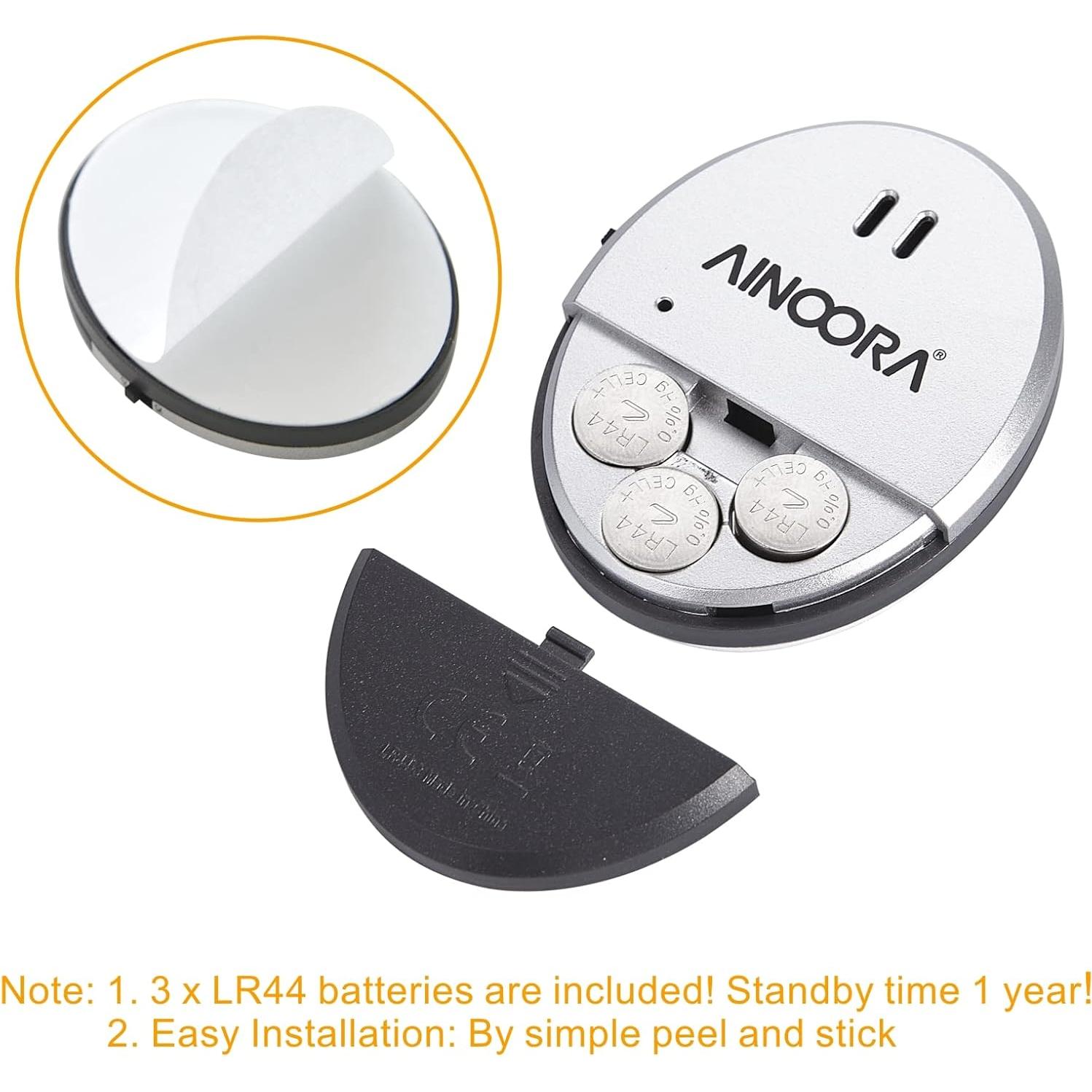 Sensores de Alarma de Ventana AINOORA 4 Pack 130dB