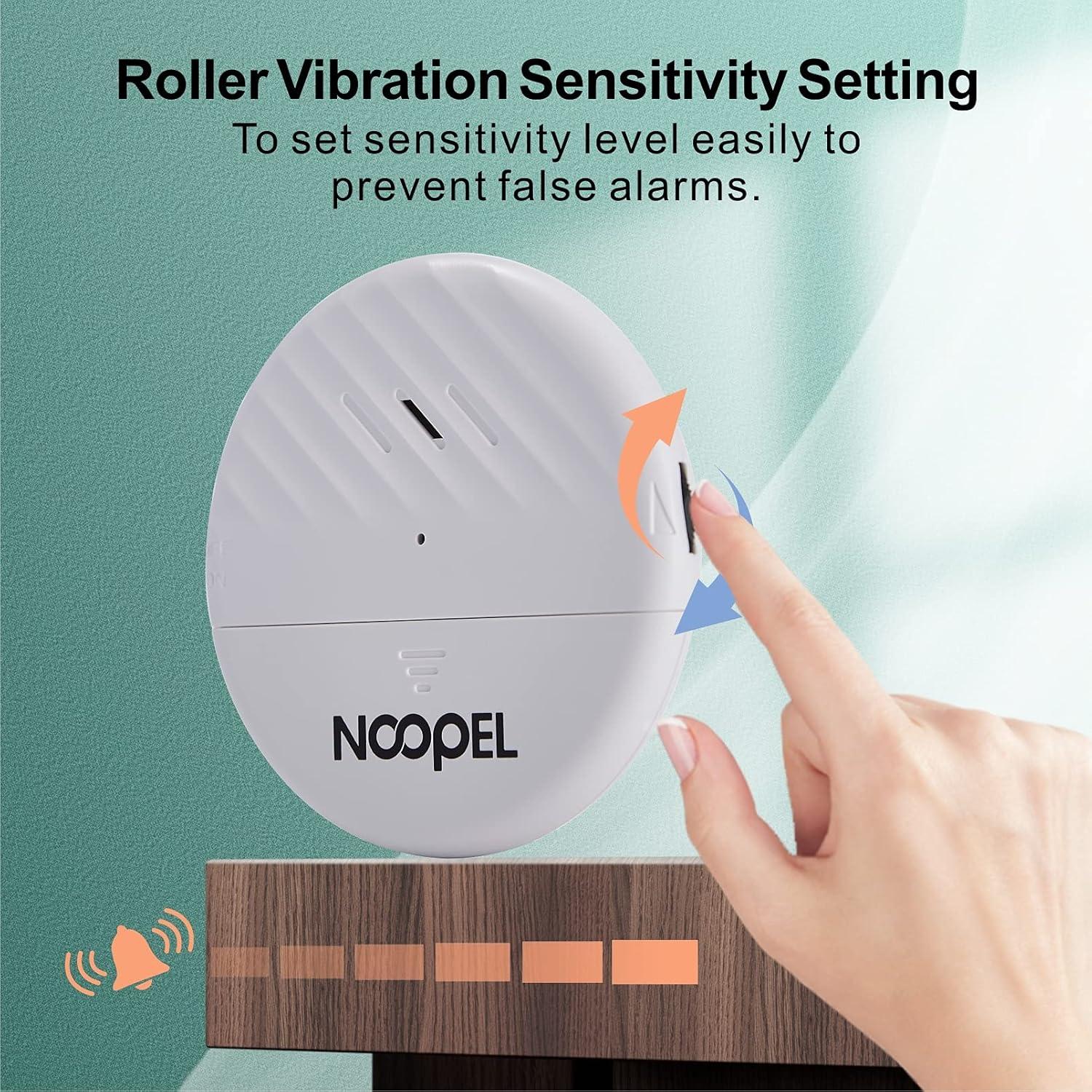 Sensor de Ruptura de Vidrio NOOPEL 125dB - 5 Paquetes