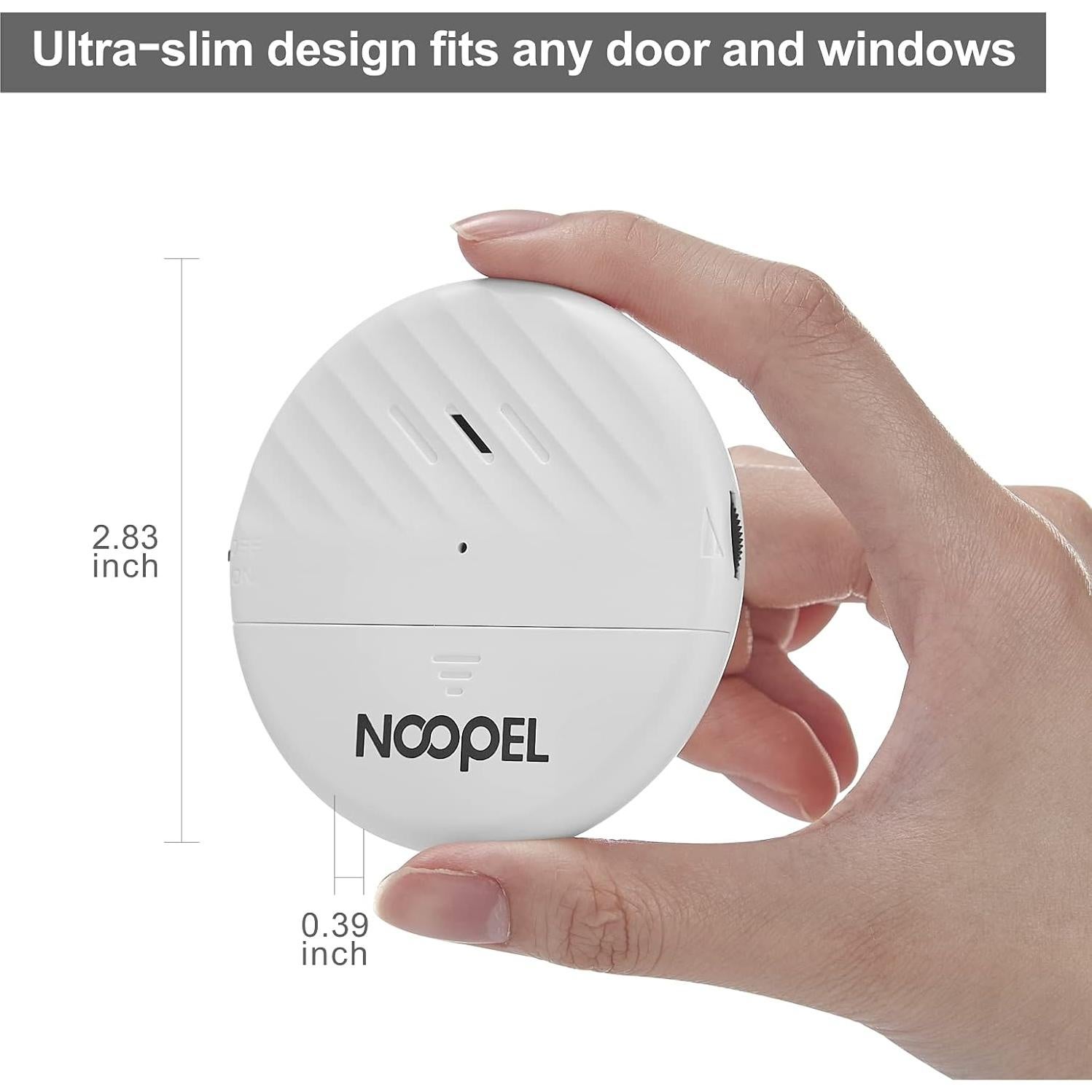 Sensor de Ruptura de Vidrio NOOPEL 125dB - 5 Paquetes