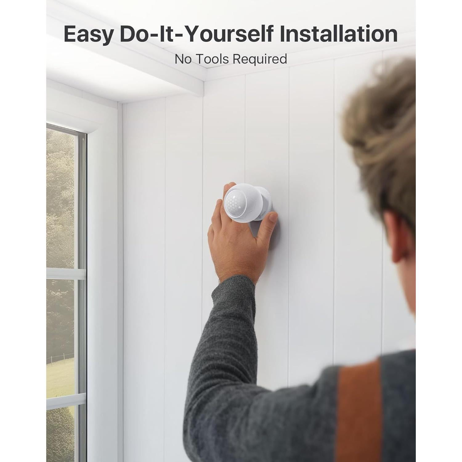 Kit de Alarma Inalámbrica Loocam 6 Piezas para Hogar