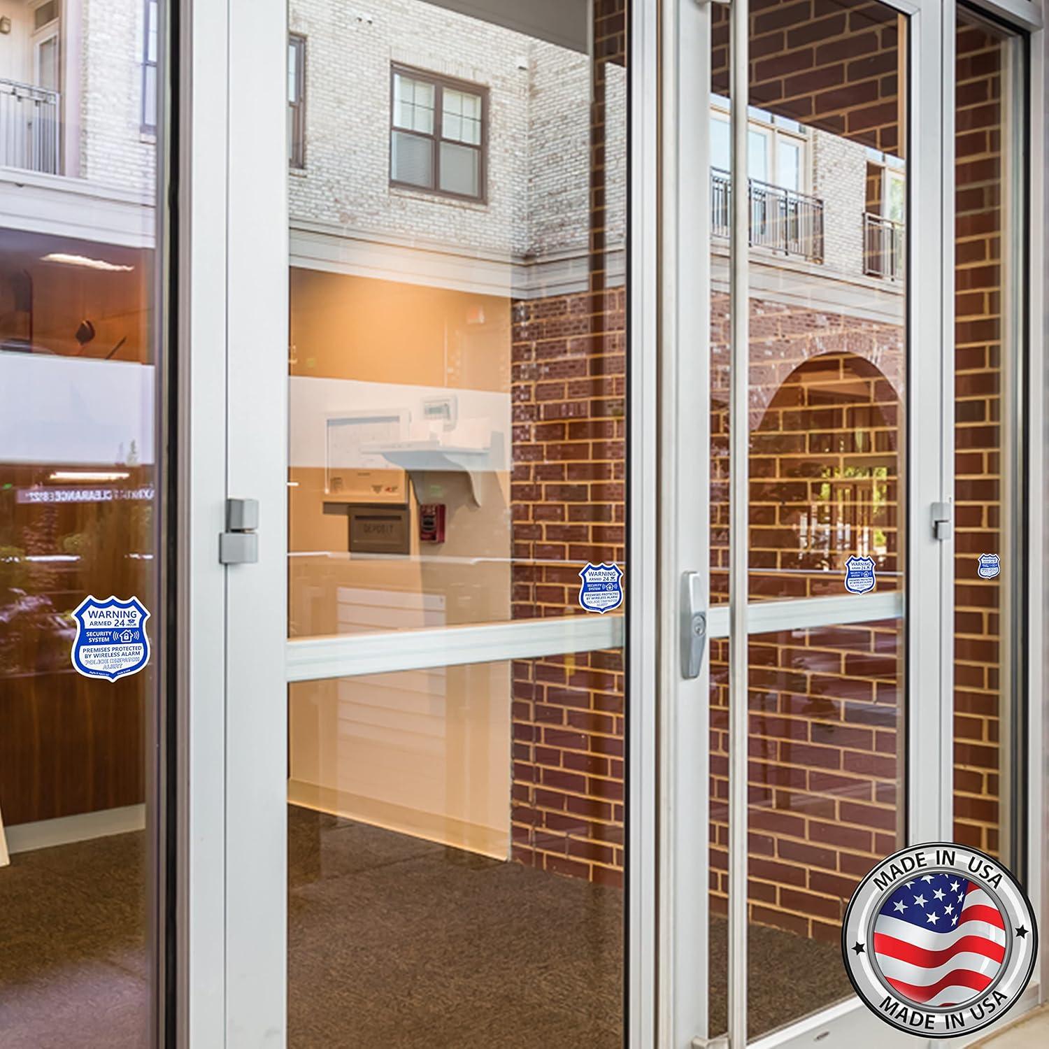 Calcomanías de Seguridad Psyfer® UV - Paquete de 6 para Ventanas