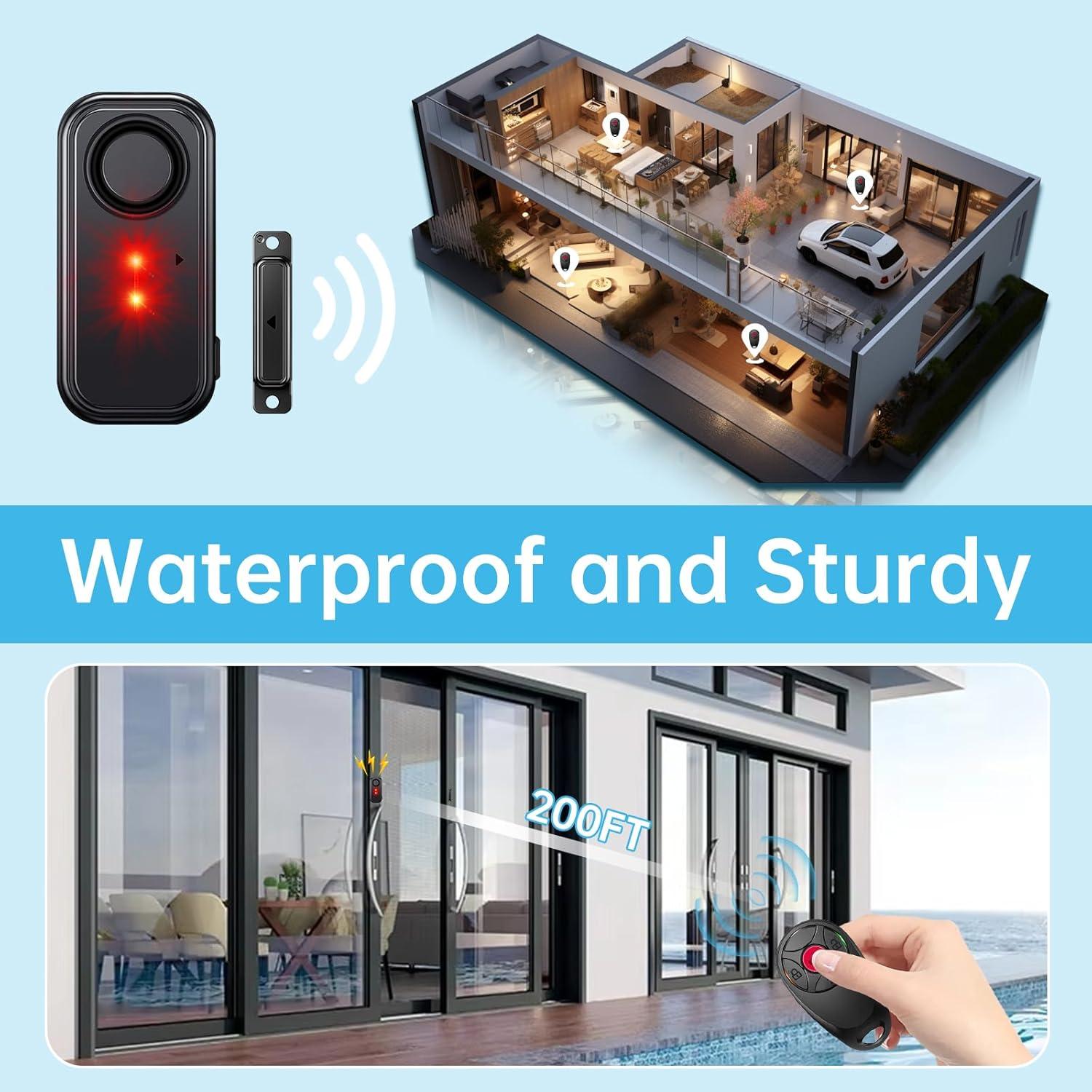 Alarma de Seguridad HENDUN para Ventanas y Puertas IP66