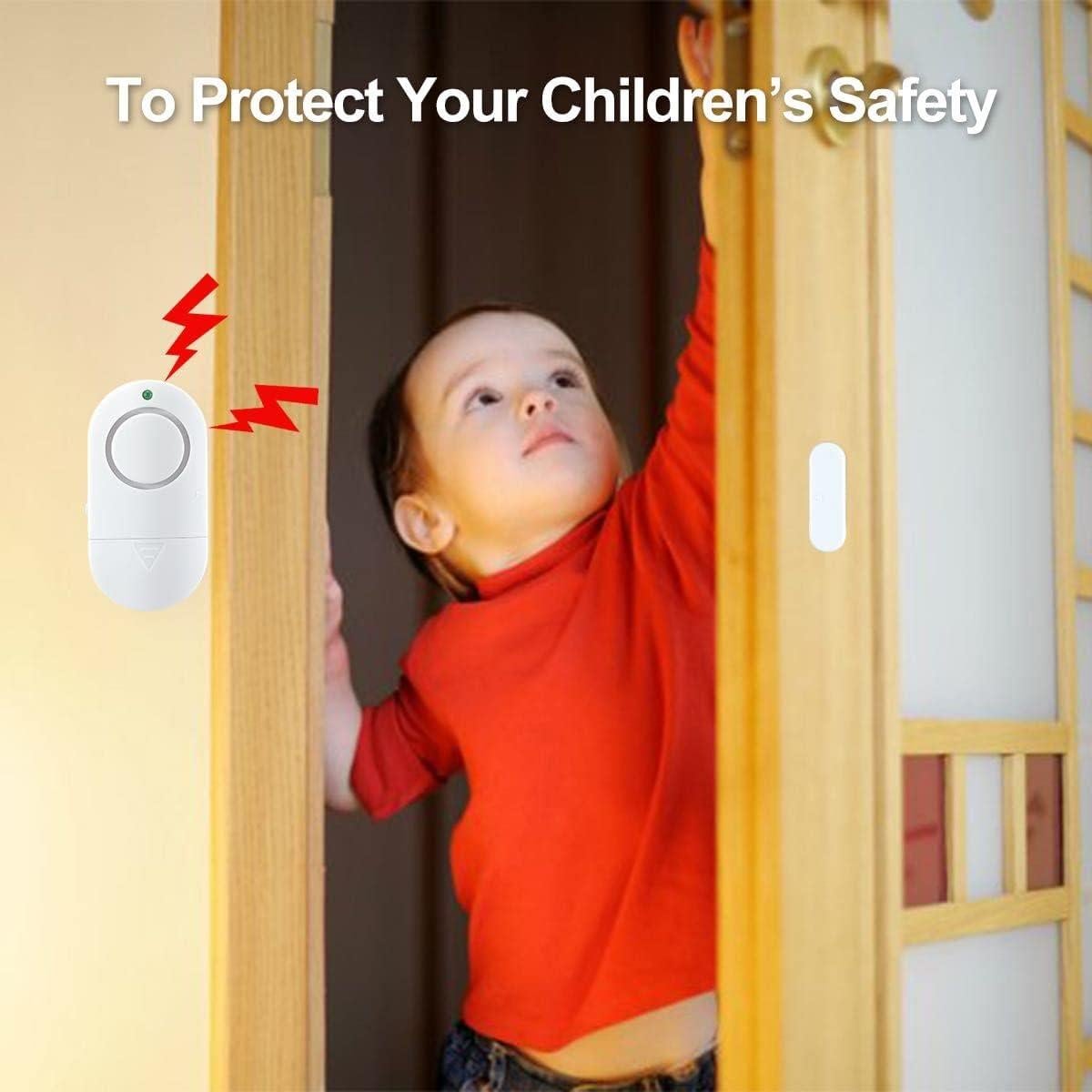 Alarmas de Puerta y Ventana Toeeson 120 dB - Paquete de 6