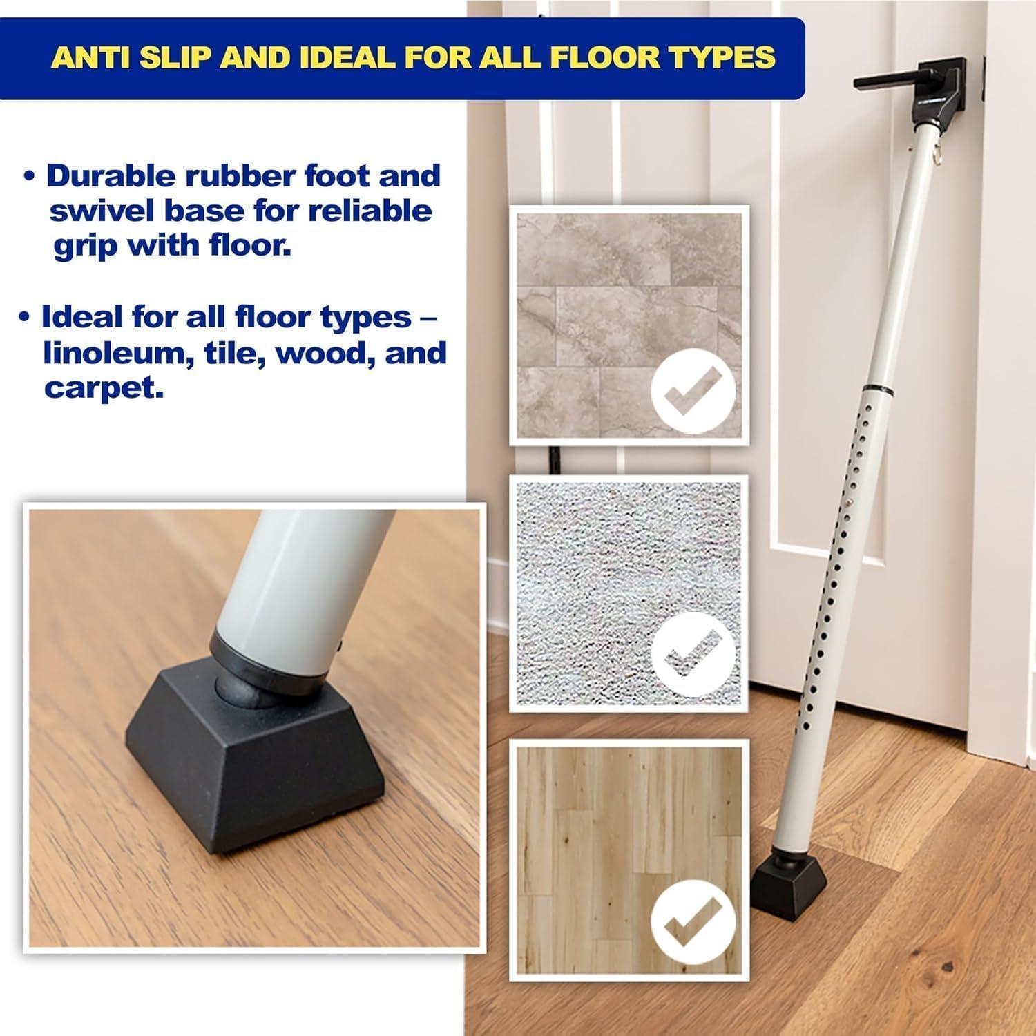 Barra de Seguridad con Alarma Brinks 121dB Ajustable 68.6-113cm