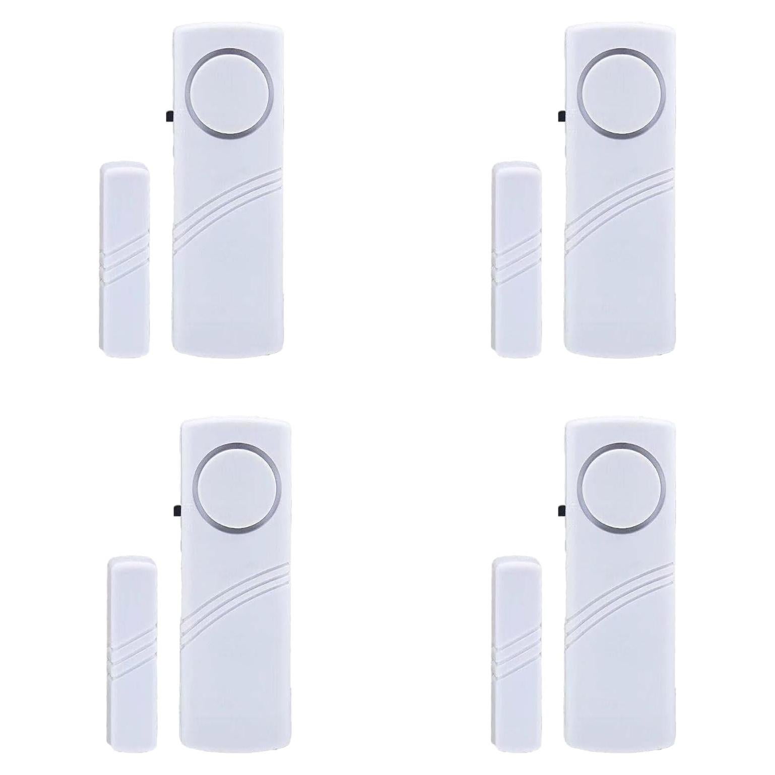 Paquete de 4 Alarmas de Seguridad Peixiong para Puertas y Ventanas