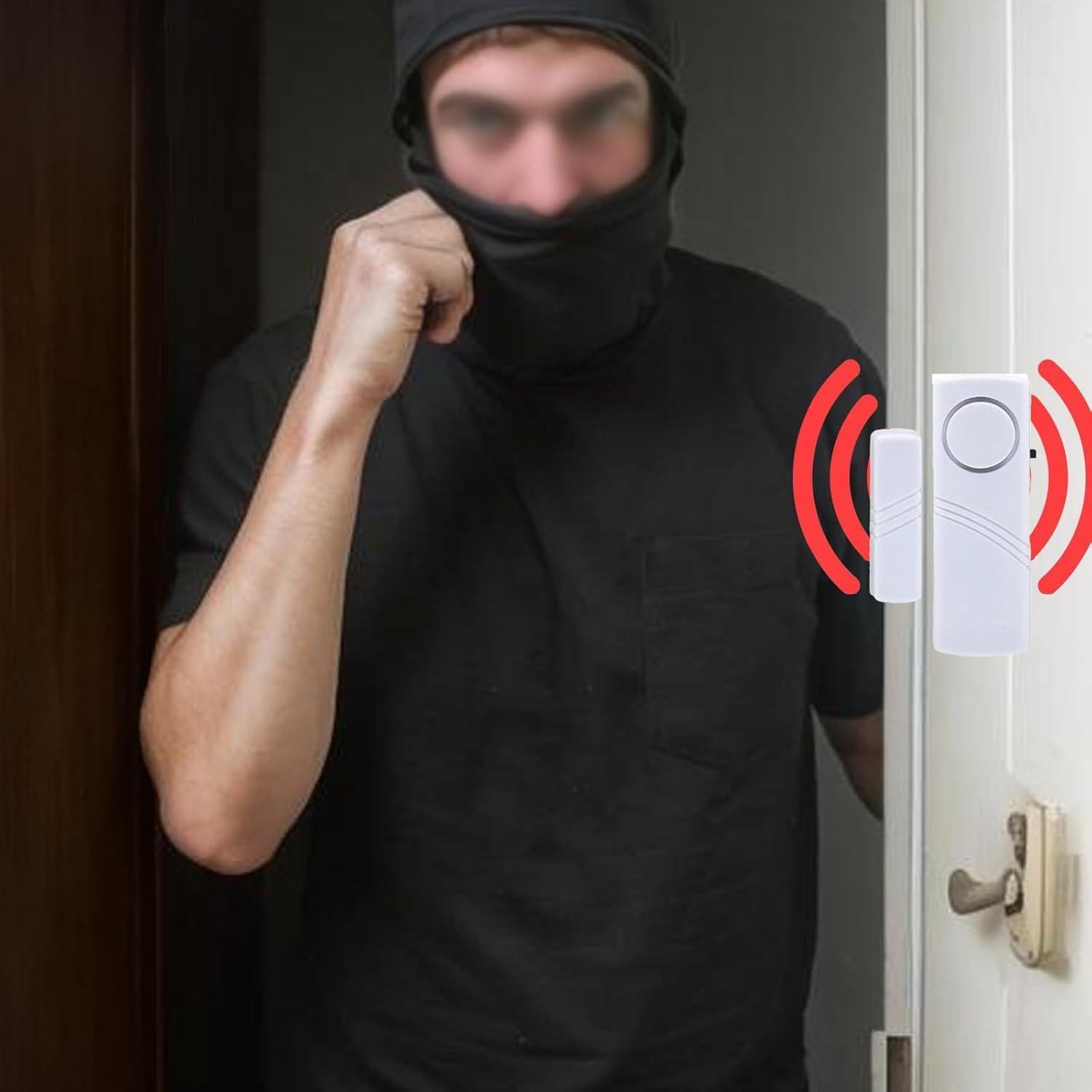 Paquete de 20 Alarmas de Seguridad Peixiong para Puertas y Ventanas