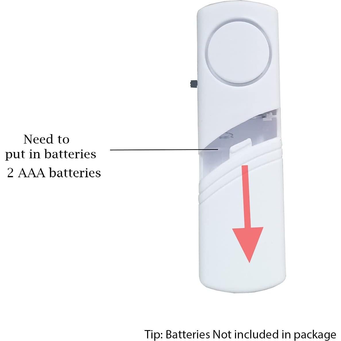 Paquete de 20 Alarmas de Seguridad Peixiong para Puertas y Ventanas