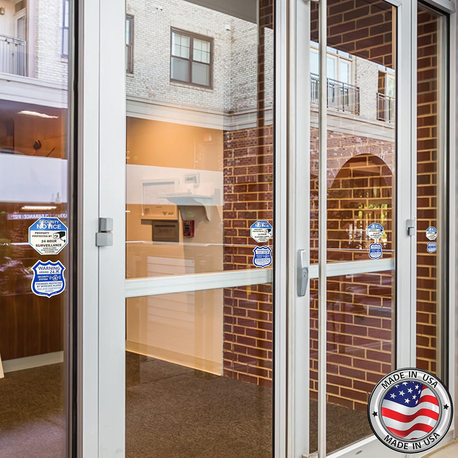 Pegatinas de Seguridad Psyfer 12 Piezas Resistente al Agua UV