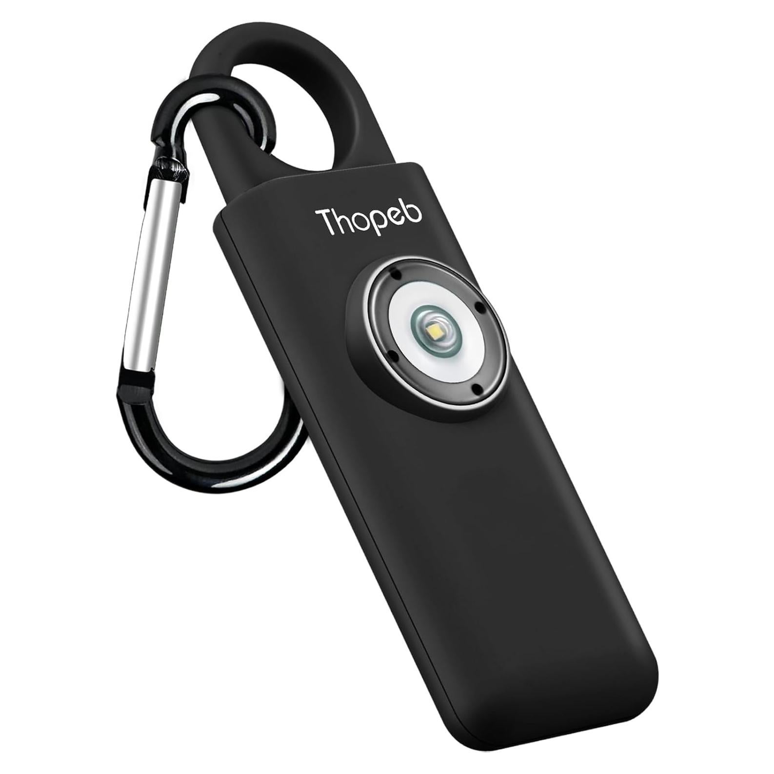 Alarma de Seguridad Personal Thopeb 130dB con Luz SOS - Llavero