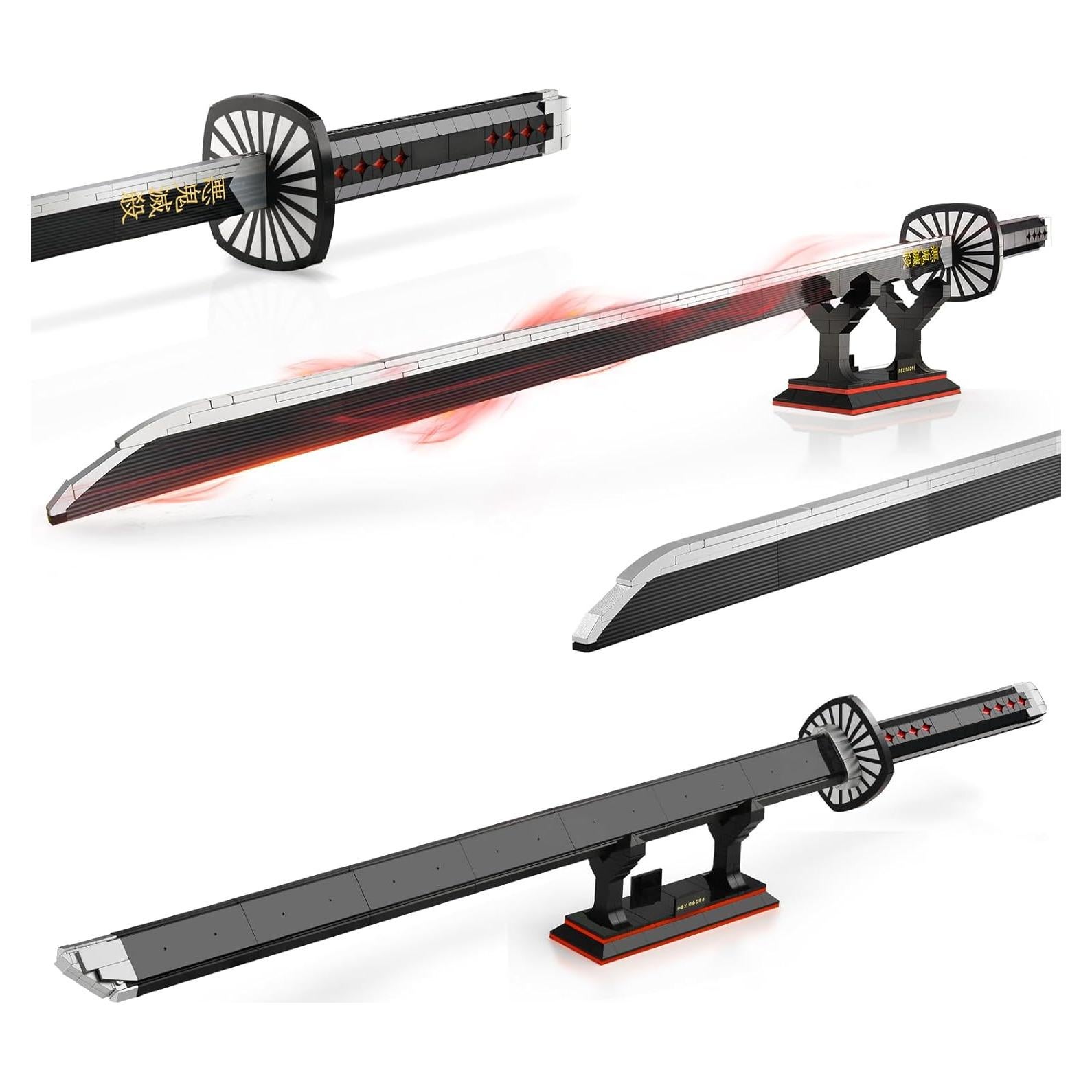 Conjunto de Construcción Espada Katana Demon Slayer Tanjiro 101 cm