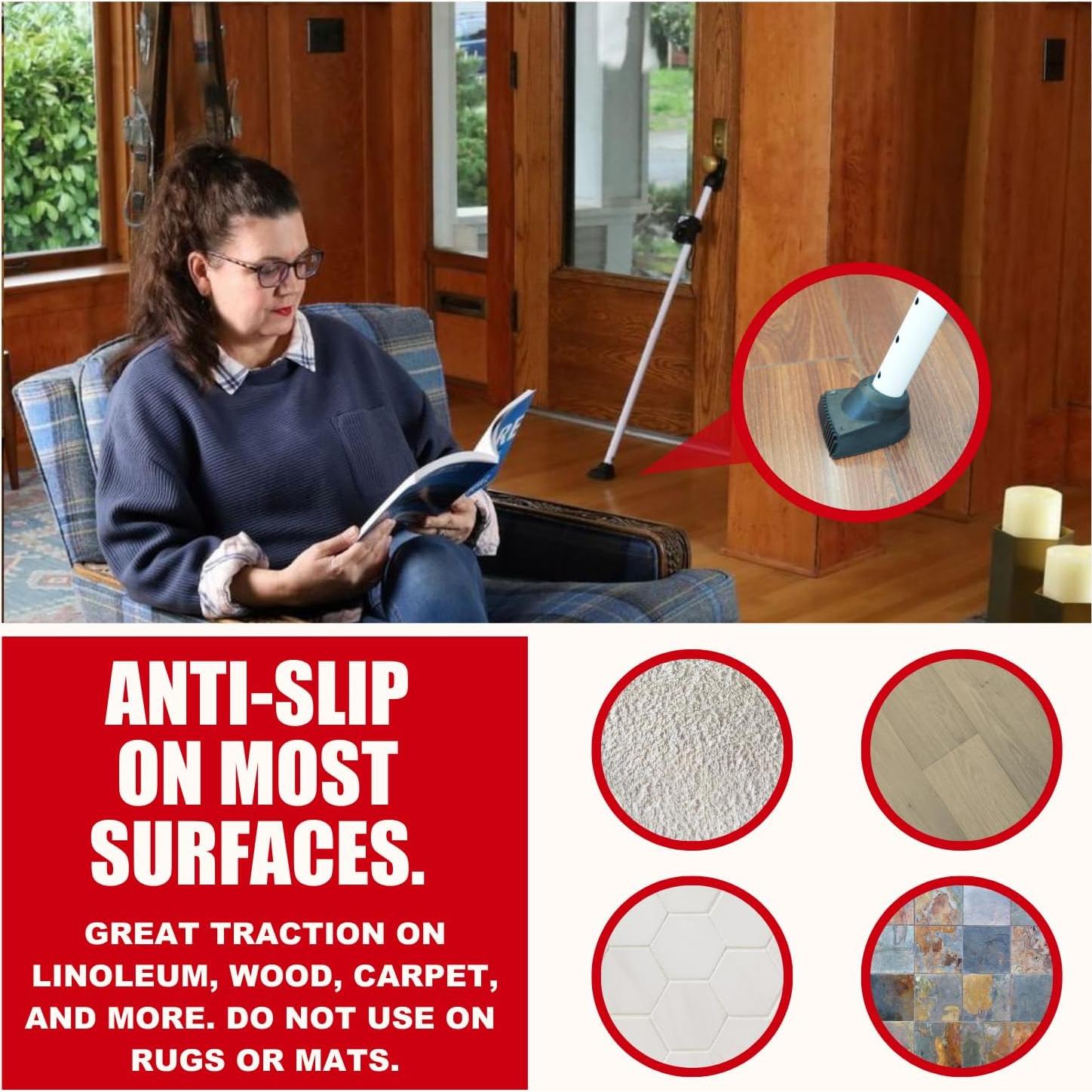 Barra de Seguridad con Alarma 120dB - Ajustable 46-118cm - Seguridad Portátil