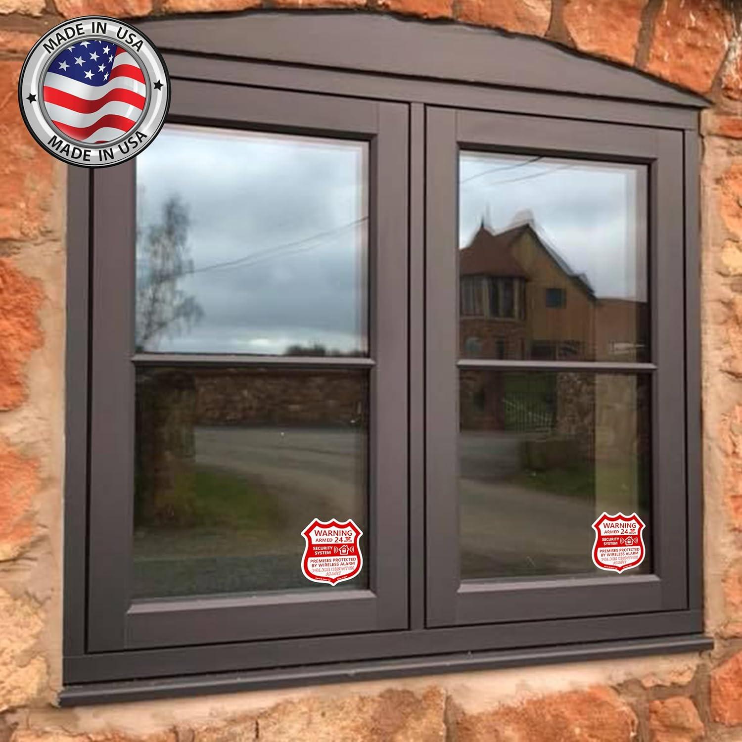 Pegatinas de Ventana de Seguridad Psyfer® - Paquete de 6