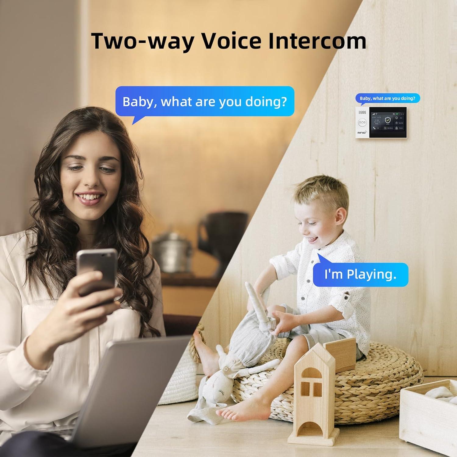 Sistema de Alarma Inalámbrico LWOHSI con Cámara HD 2MP