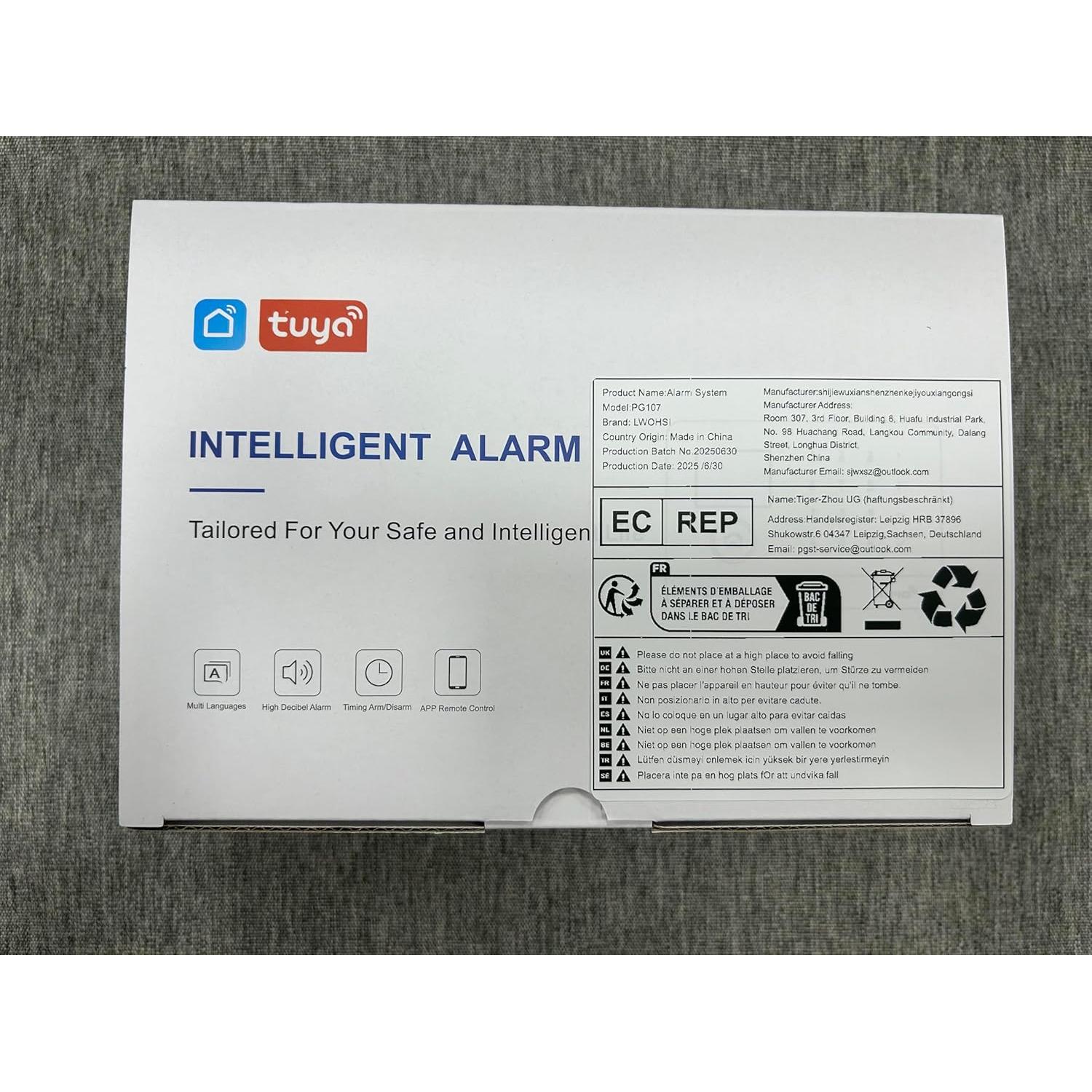 Sistema de Alarma Inalámbrico LWOHSI con Cámara HD 2MP