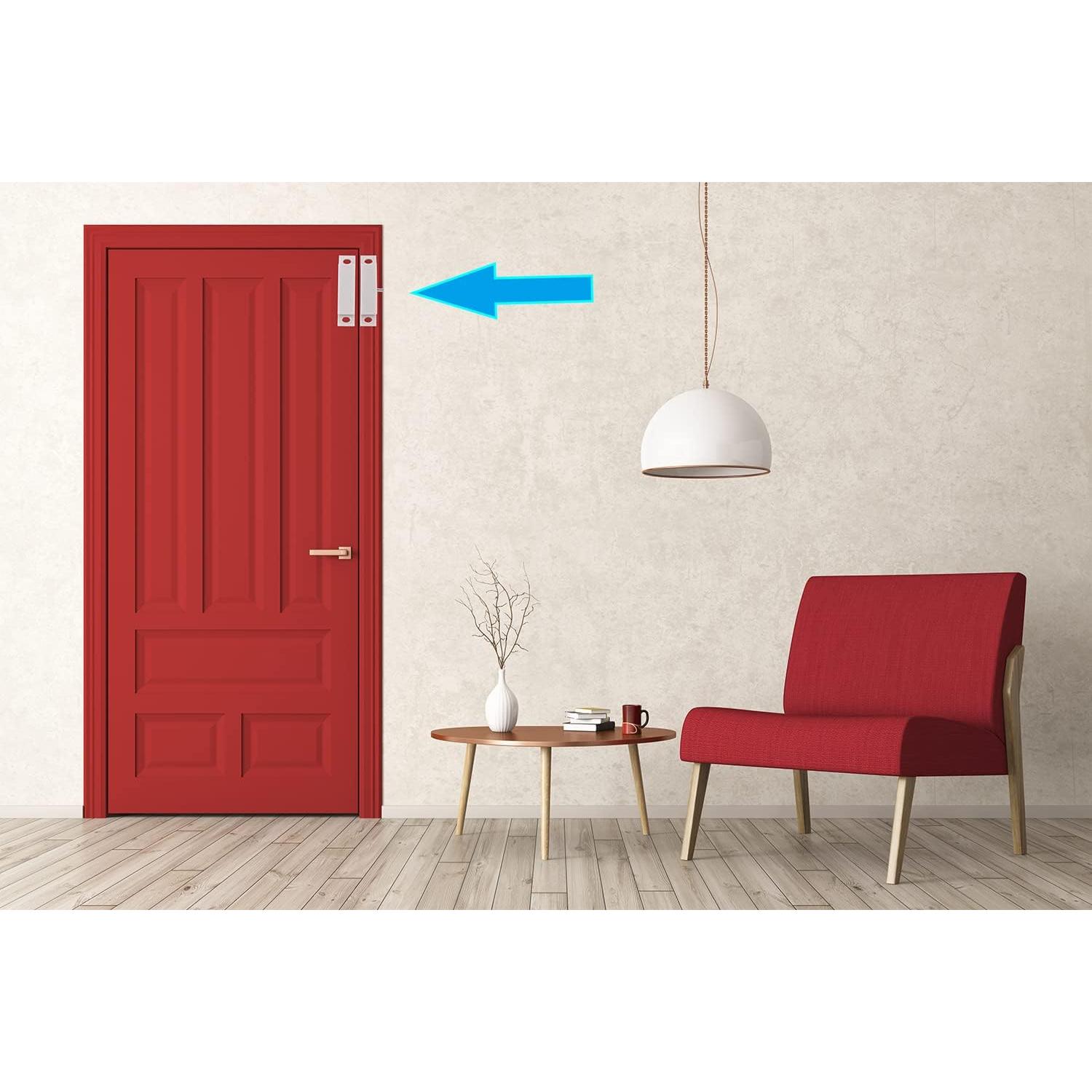 10 Piezas Alarma de Contacto Magnético Gufastore 10W 100V