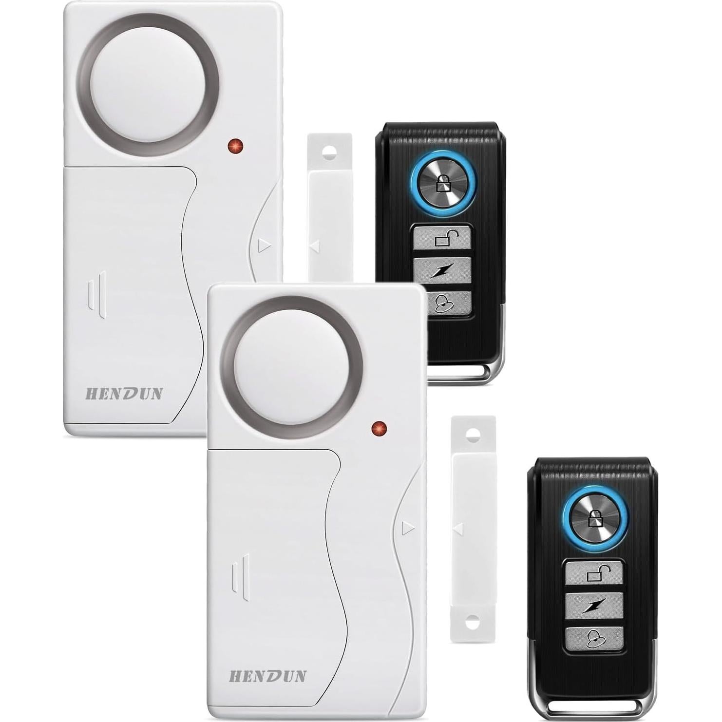 Alarma de Puerta HENDUN SF03RP Inalámbrica 2 Paquete 110 dB