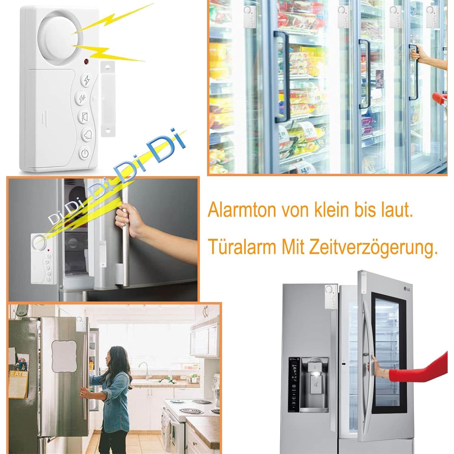 Alarma de Seguridad Umiitto para Puertas y Ventanas 108dB 2Pack