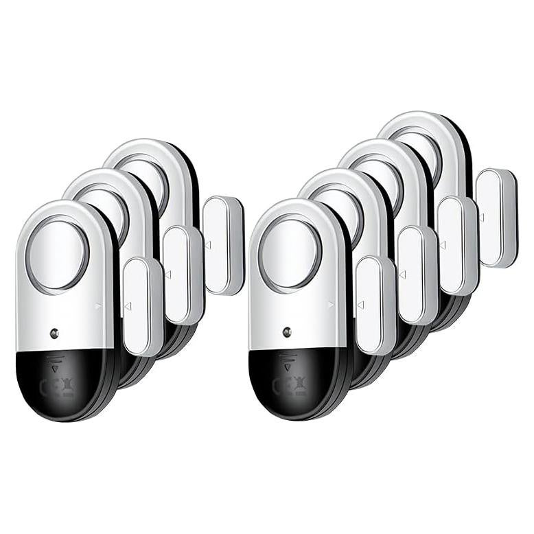 Alarma de Seguridad Inalámbrica Flyoukki 120 dB - 7 Piezas