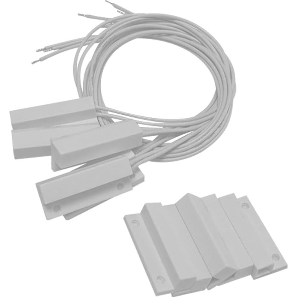 5 Contactos Magnéticos NC para Alarma de Puerta/Ventana DSYBJR