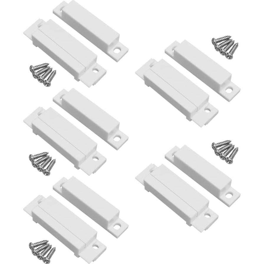 Paquete de 5 Sensores de Contacto Magnético NC WESUA