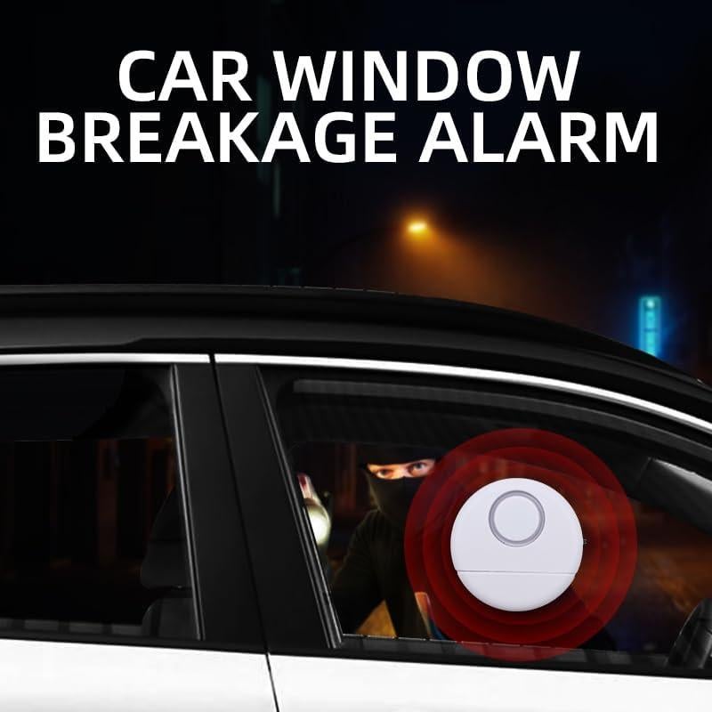 Paquete de 2 Alarmas Inalámbricas HitBeat 120dB para Ventanas y Puertas