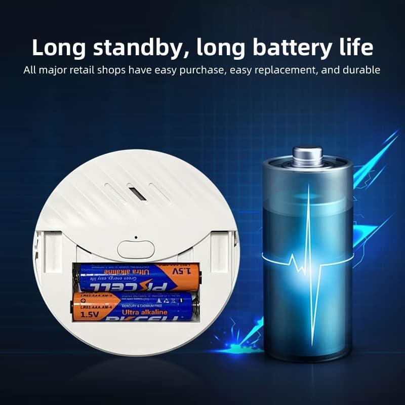 Sistema de Alarma de Ventana WiFi Evernary - 4 Sensores de Cristal Roto 130dB