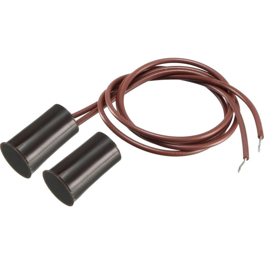 Sensor de Alarma Magnético Recesado uxcell RC-33 5pcs 0.5A 100V