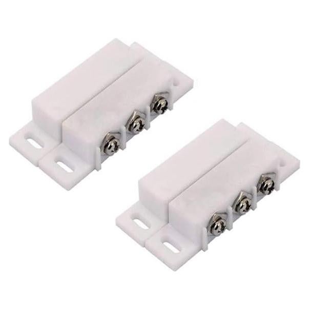 2 Interruptores Reed Magnéticos Takhrowd para Alarma de Seguridad