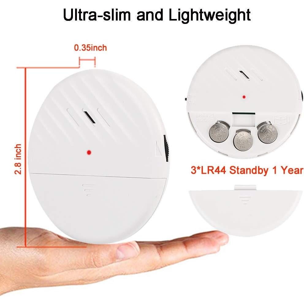 Alarma de Vibración EverNary C100, 6 Unidades, 125dB