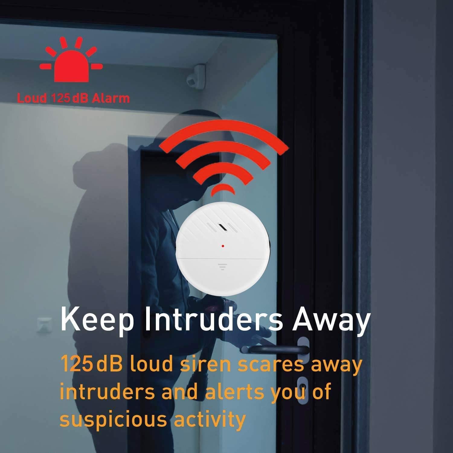 Alarma de Vibración EverNary C100, 6 Unidades, 125dB