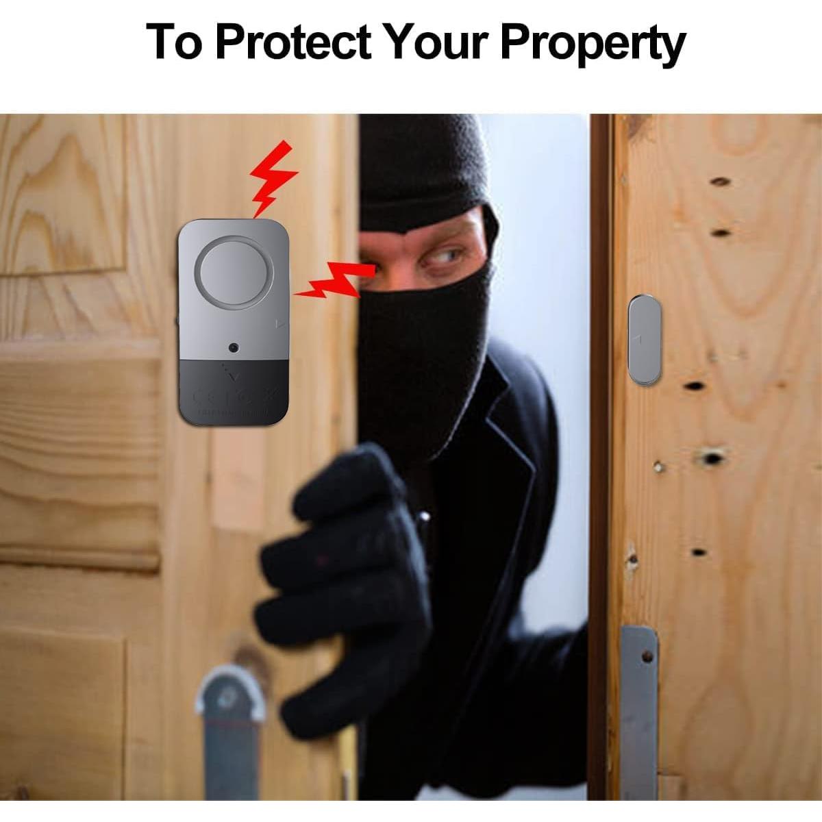 Alarma de Puerta y Ventana Portátil visiPower 120dB Magnética