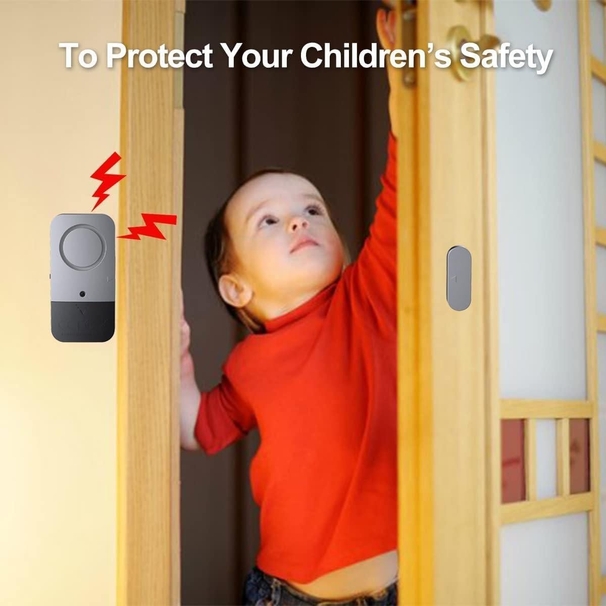 Alarma de Puerta y Ventana Portátil visiPower 120dB Magnética