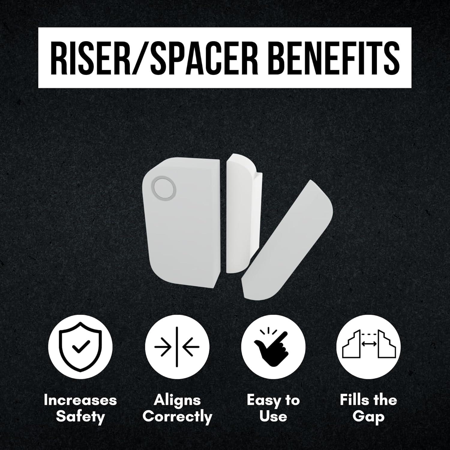 Elevadores Magnéticos de Alarma Ring - Pack de 2 - 2.54 cm