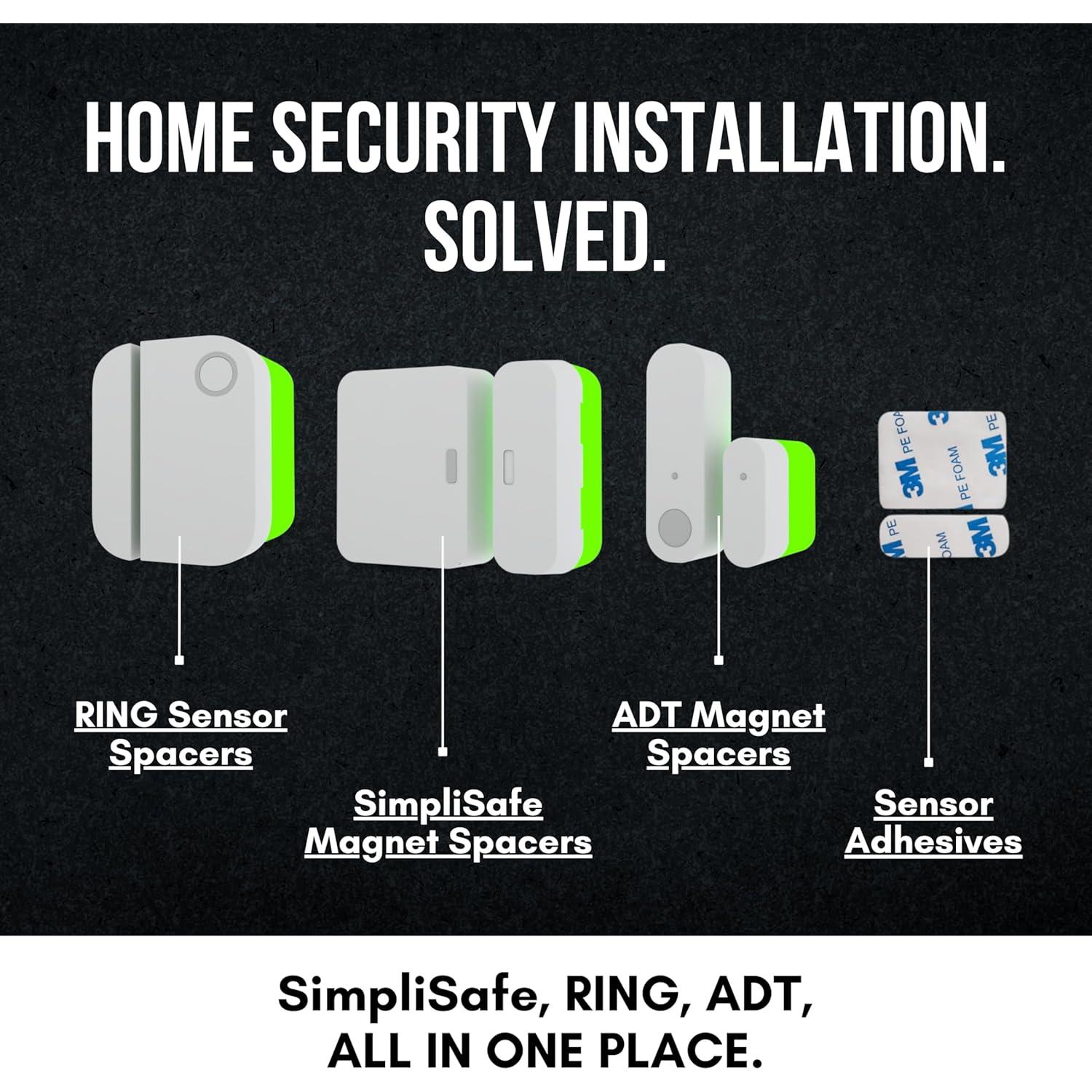 Soporte Magnético Ring para Sensor de Alarma - Paquete de 2