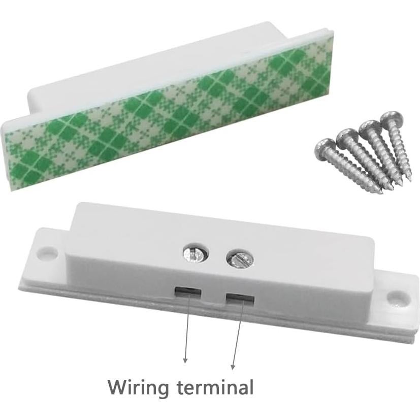 20 Sensores de Contacto Magnético NC GAGALOR para Puertas y Ventanas