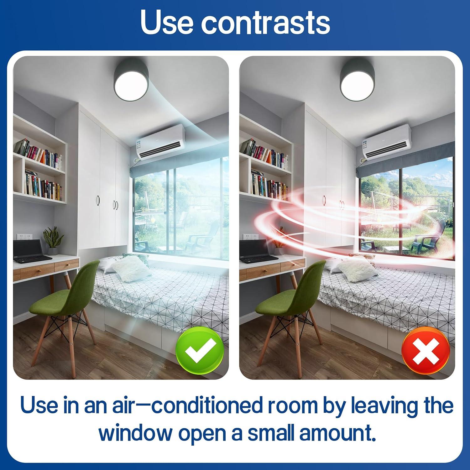 Barra de Seguridad Ajustable WooFog para Puertas y Ventanas 43-127 cm