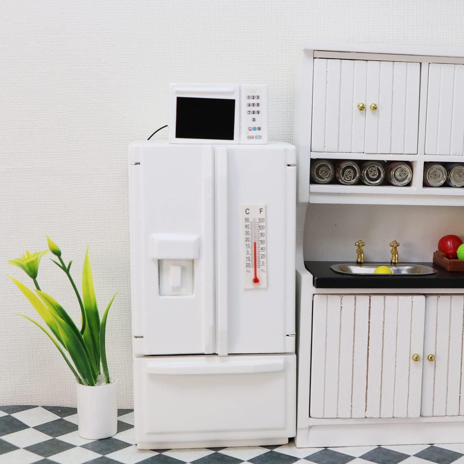 Microondas en Miniatura Cutemini 1:12 Muebles de Cocina