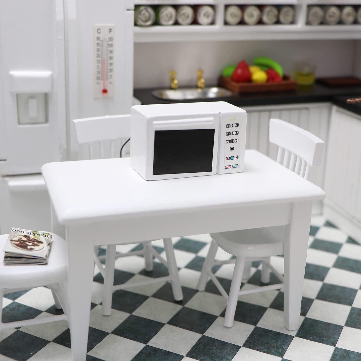 Microondas en Miniatura Cutemini 1:12 Muebles de Cocina