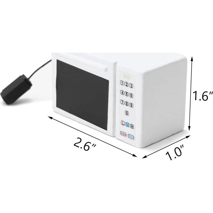 Microondas en Miniatura Cutemini 1:12 Muebles de Cocina